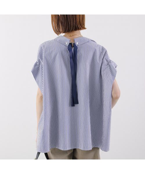 HERENCIA ブラウス Back ribbon blouse H425134 リボン （1/ホワイト） 1/ホワイト