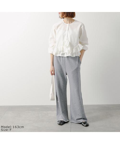 null null HERENCIA ブラウス Ruffle Short Blouse H425302 フリル （3/ブラック） 3/ブラック