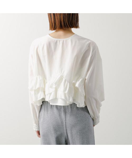 null null HERENCIA ブラウス Ruffle Short Blouse H425302 フリル （3/ブラック） 3/ブラック