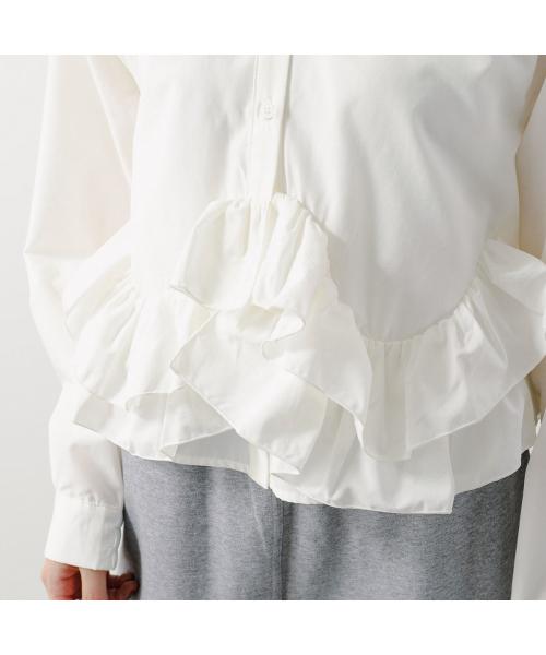 null null HERENCIA ブラウス Ruffle Short Blouse H425302 フリル （3/ブラック） 3/ブラック