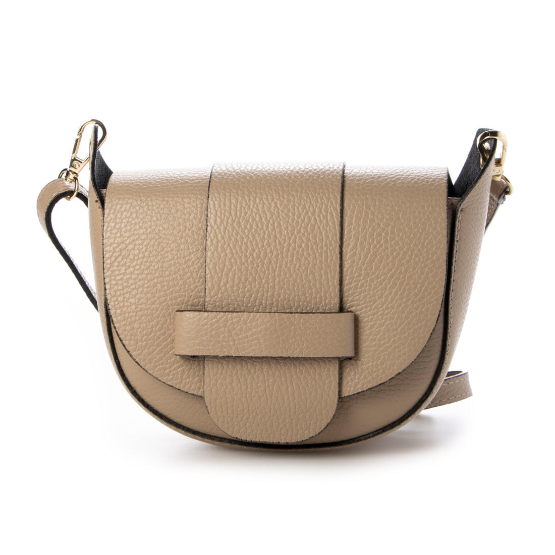 ヘルナン) HERNAN ハーフムーンBag,Beige