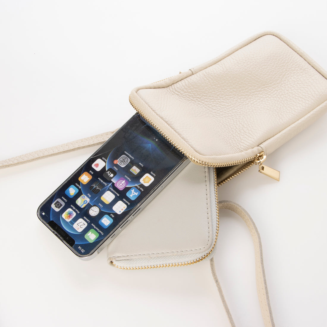 ヘルナン) HERNAN ポートレートミニBag （Panna） Panna