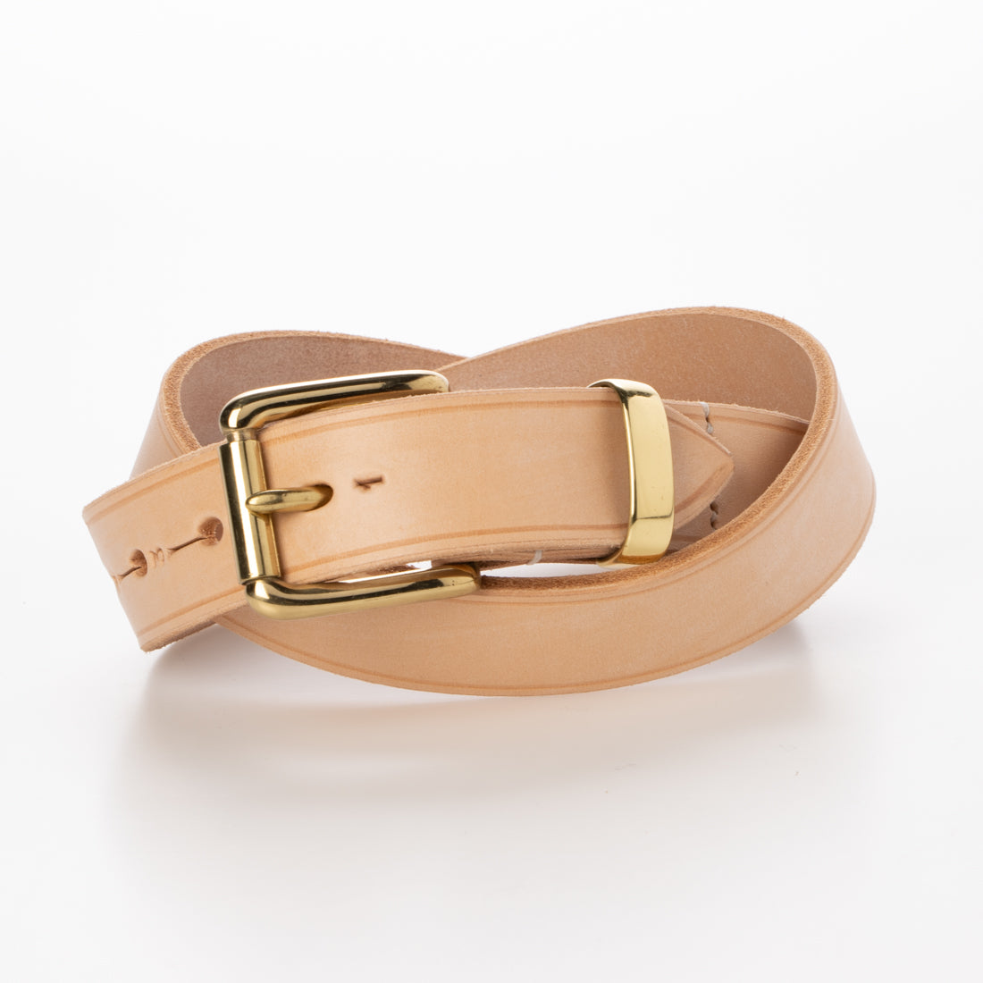 ヘラルディックベルト HERALDIC BELTS HERALDIC BELTS ヘラルディックベルト4/5inch LEATHER BELT （ナチュラル） ナチュラル