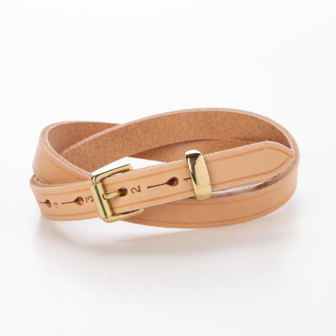 ヘラルディックベルト HERALDIC BELTS HERALDIC BELTS ヘラルディックベルト  3/4inch LEATHER BELT （ナチュラル） ナチュラル