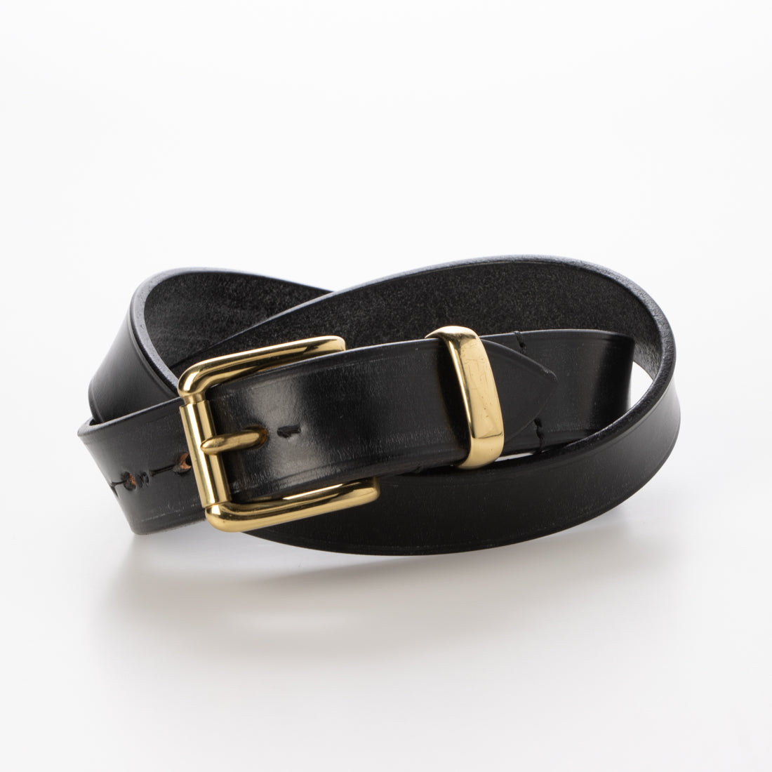 ヘラルディックベルト HERALDIC BELTS HERALDIC BELTS ヘラルディックベルト4/5inch LEATHER BELT （ブラック） ブラック