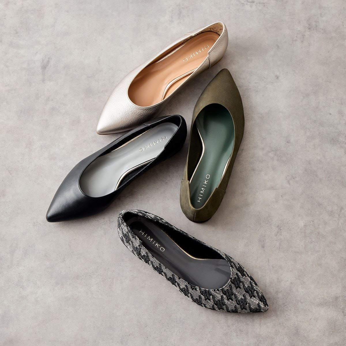 Himiko Flat Plain Pumps/631316