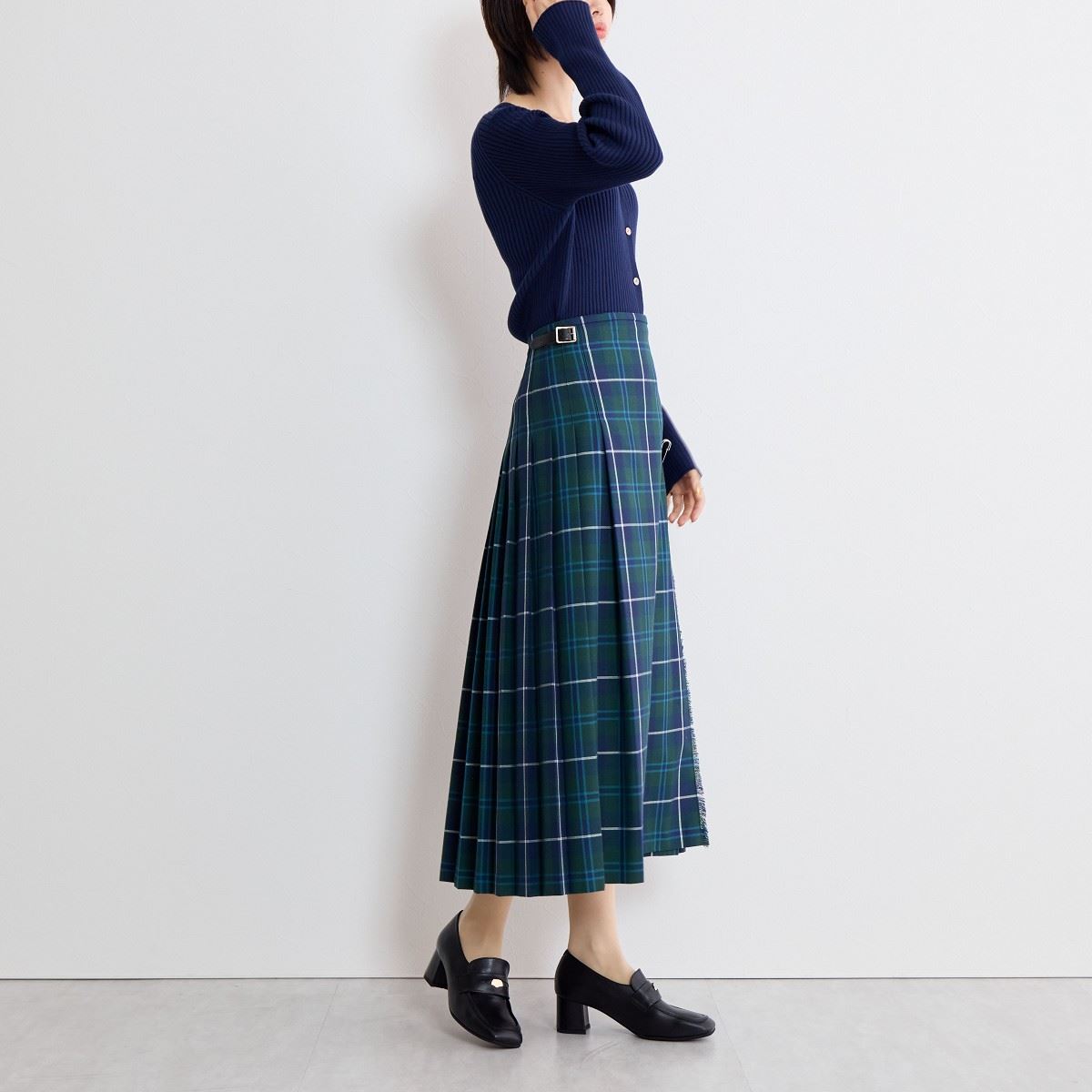 ヒミコ 卑弥呼 コインディティールヒールローファー/641315