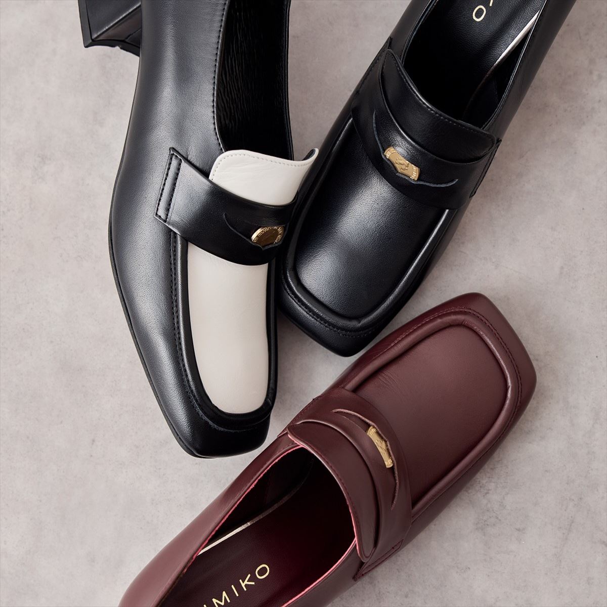 ヒミコ 卑弥呼 コインディティールヒールローファー/641315