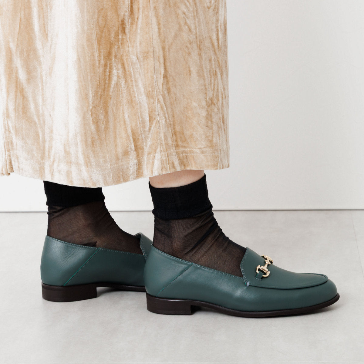 ヒミコ 卑弥呼 バブーシュビットローファー/651304 （ブラック） ブラック