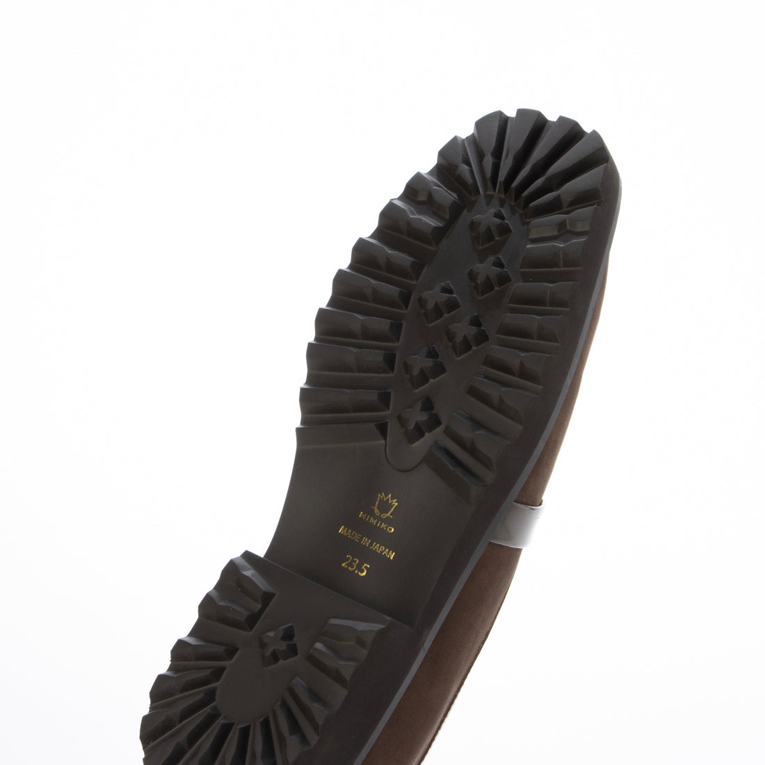 ヒミコ 卑弥呼 トラックソールスクエアバックルローファー/651321 （ブラウン） ブラウン