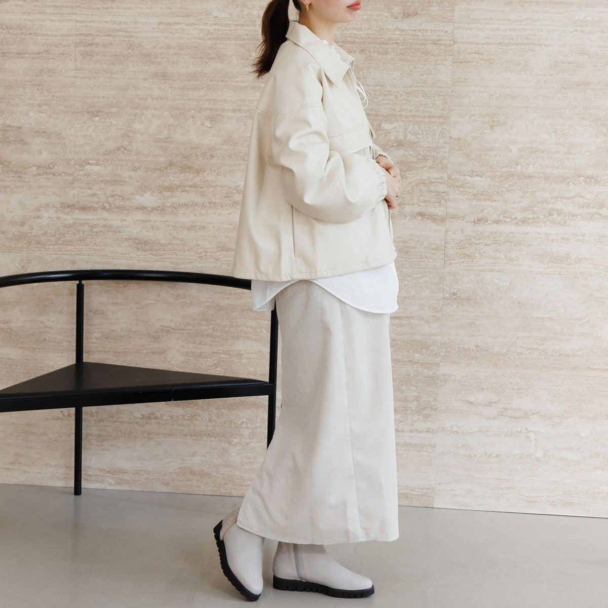 ヒミコ 卑弥呼 ウェーブソールボアブーツ/651416 （カーキ） カーキ