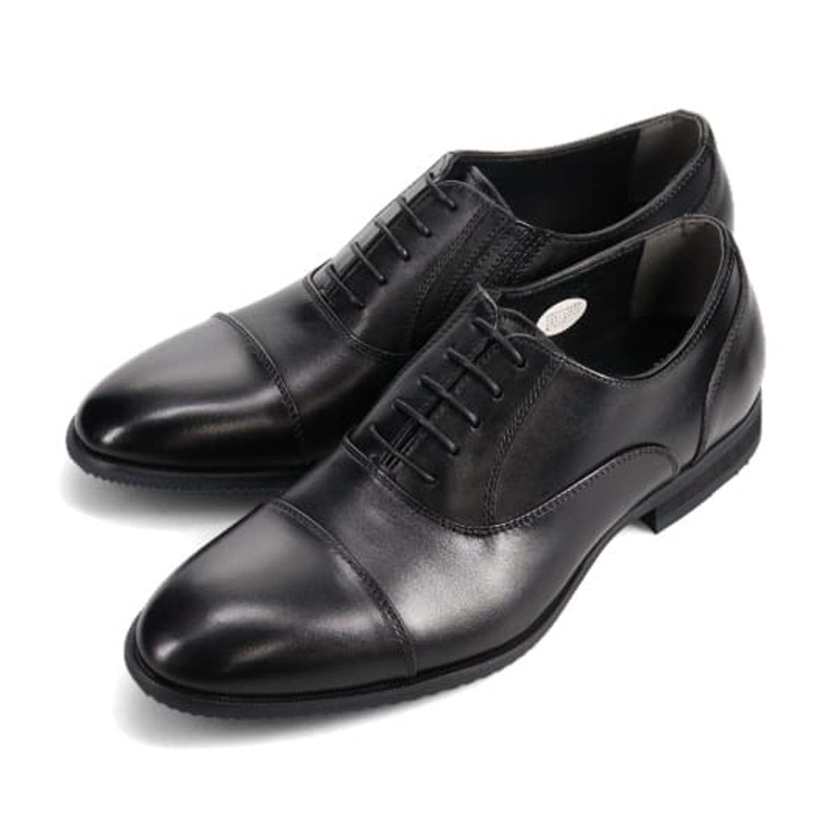 ヒロココシノオム HIROKO KOSHINO HOMME メンズ エレガント 内羽根ストレートチップドレスシューズ HR5005 （ブラック） ブラック