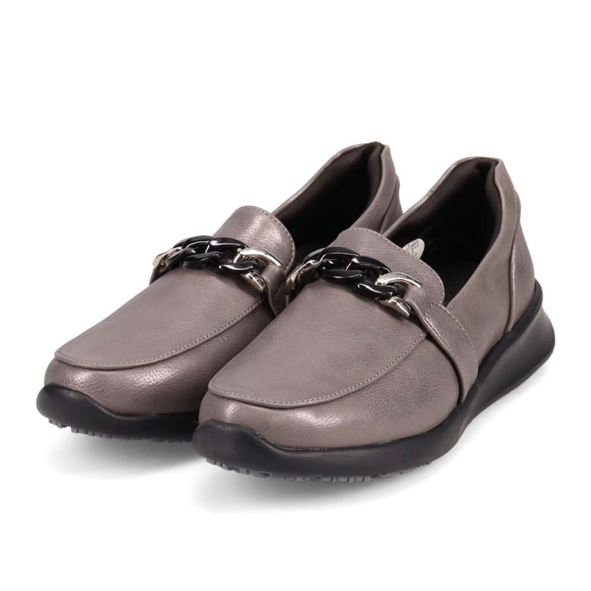 ヒロココシノオム HIROKO KOSHINO HOMME HIROKO KOSHINO FEMME グラスファイバー入り寒冷地用ソールの上品なローファー HRL2022 （エタン） エタン