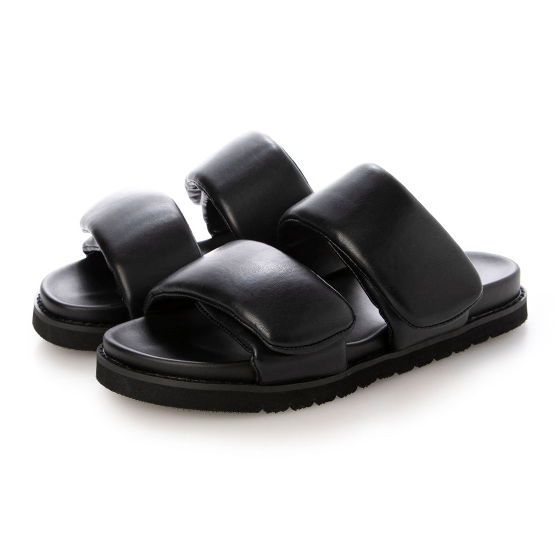 ヒラリドットトーキョウ hirari.tokyo ふわ楽サンダル （BLK） BLK