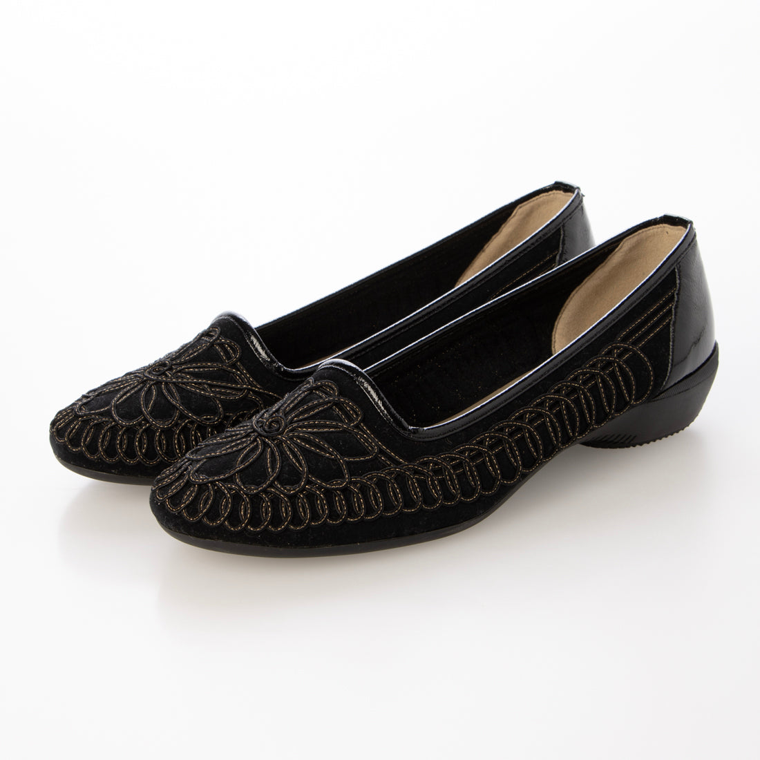 ヒラリドットトーキョウ hirari.tokyo 幅広パンプス （BLK） BLK