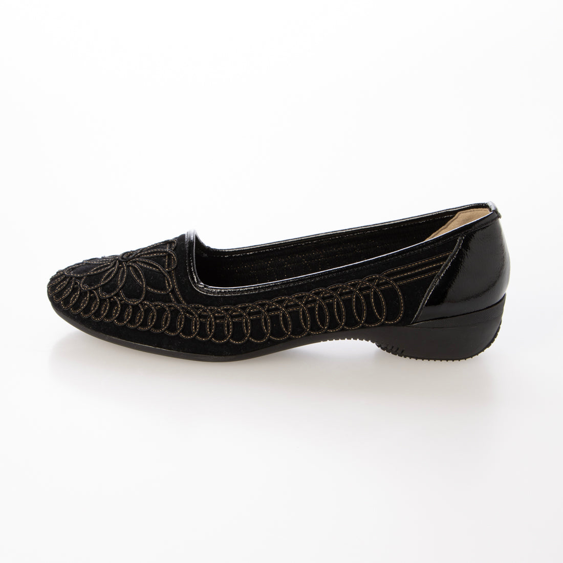 ヒラリドットトーキョウ hirari.tokyo 幅広パンプス （BLK） BLK