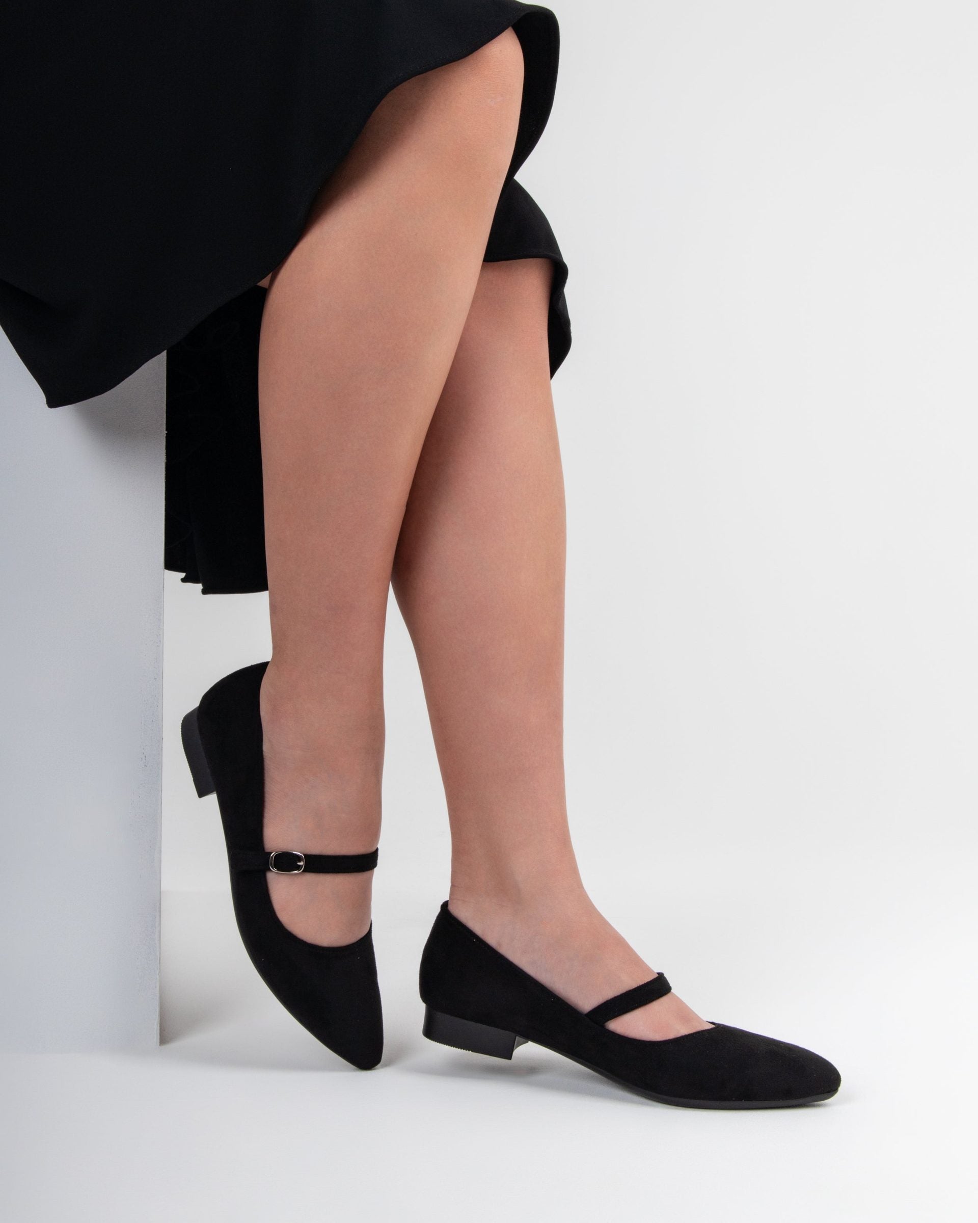 [寬幅麂皮日本製]木型SL60尖頭型