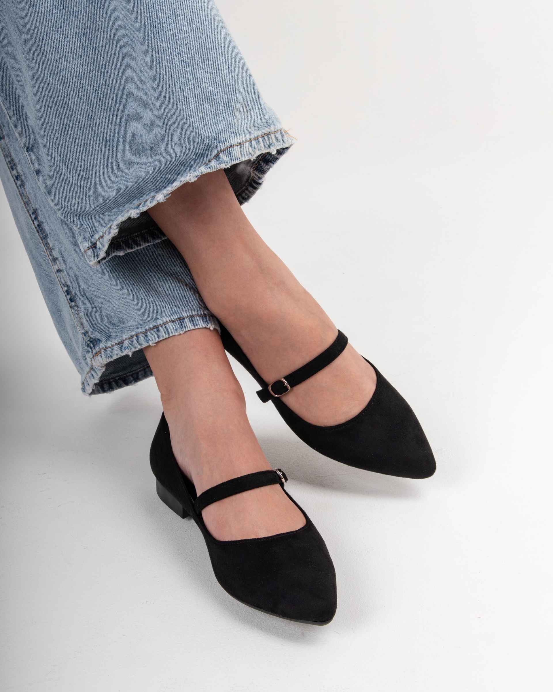 [寬幅麂皮日本製]木型SL60尖頭型