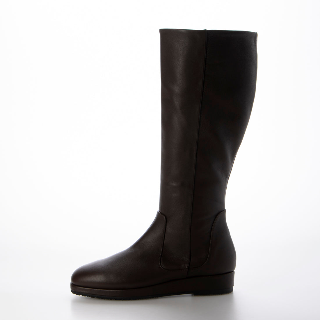 HIPS Wedge Heel Long Boots