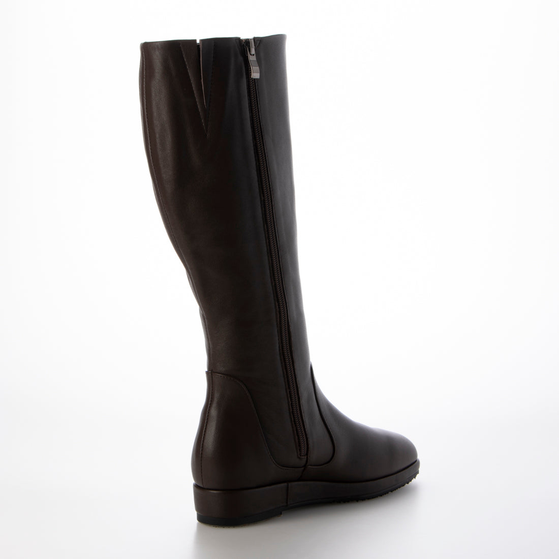 HIPS Wedge Heel Long Boots
