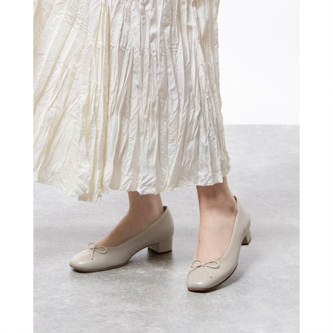 HIPS Heeled Ballet Pumps