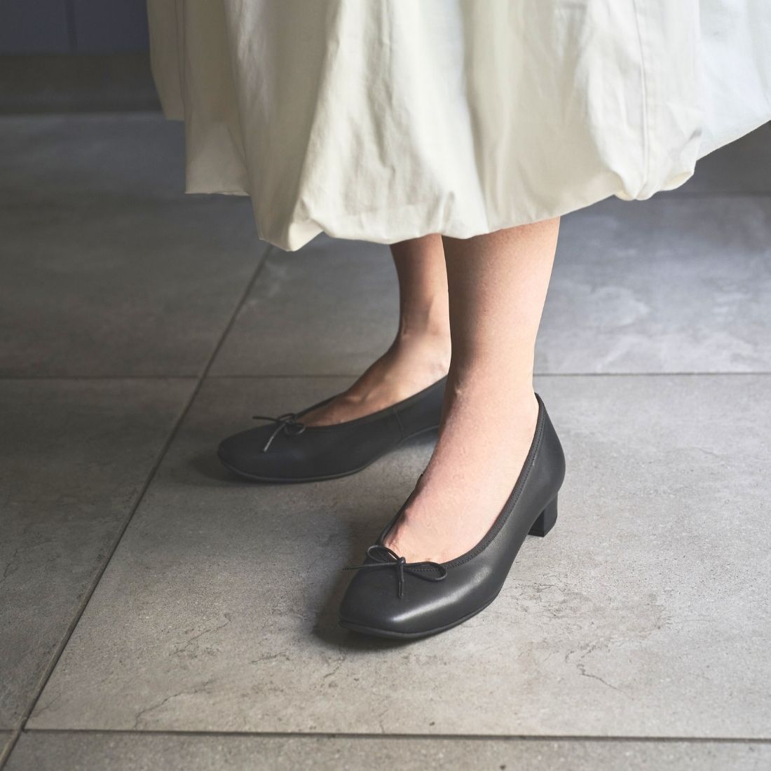 HIPS Heeled Ballet Pumps