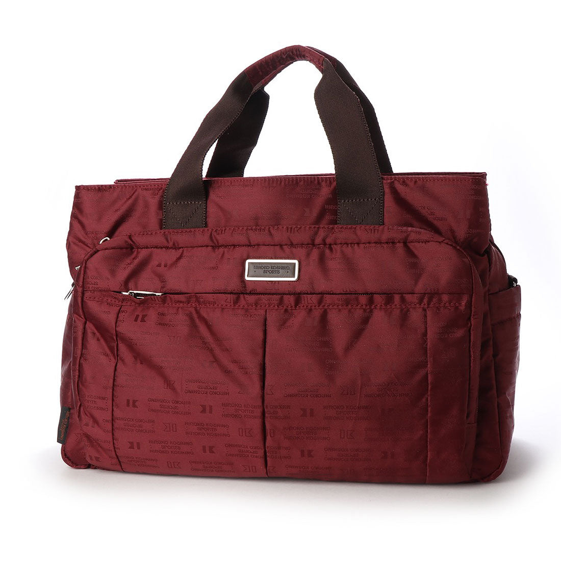 HIROKO KOSHINO SPORTS 2way Boston bag with side pockets