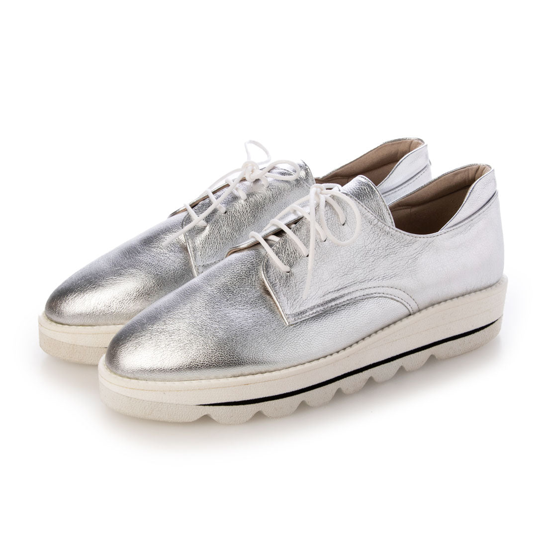 HILLS AVENUE Leather Lace-Up Shoes