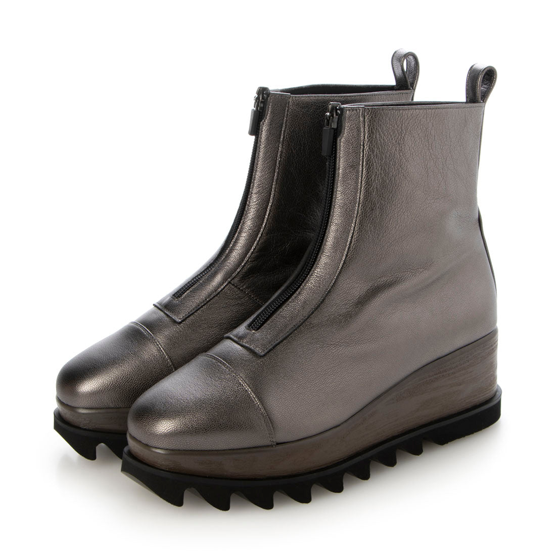HILLS AVENUE Front Zip Short Boots