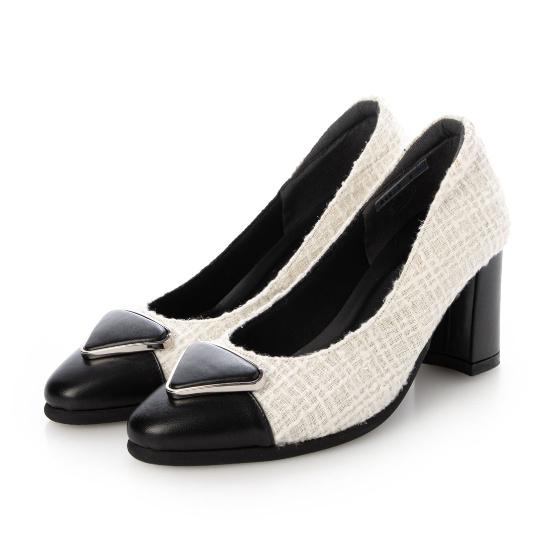 HILLS AVENUE Triangle Motif Pumps