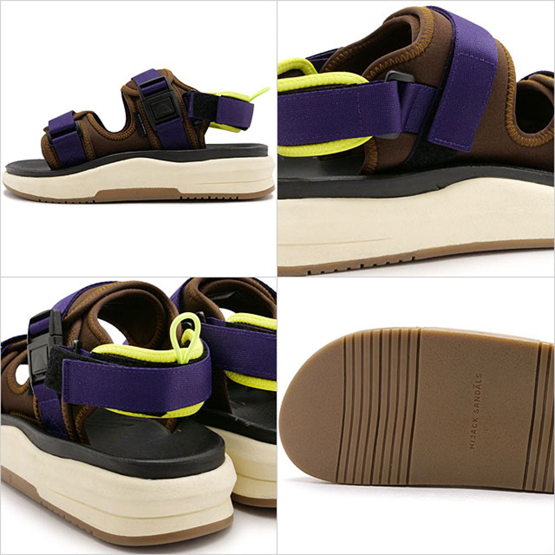 ハイジャックサンダル HIJACK SANDALS Alto Orion Mach-1 ブラウン・マルチカラー （ブラウン・マルチカラー） ブラウン・マルチカラー
