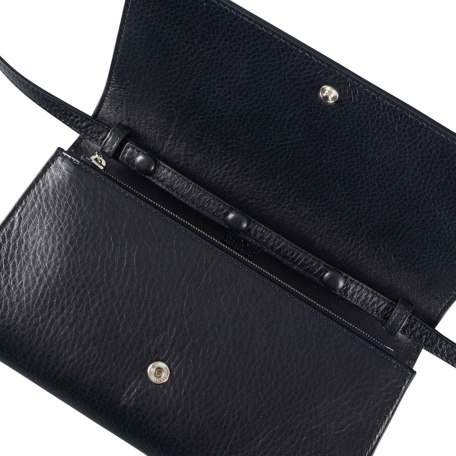 ヒロフ HIROFU 【アクセサリー】クラッチバッグ ウォレットショルダーバッグ  レザー 2WAY 本革