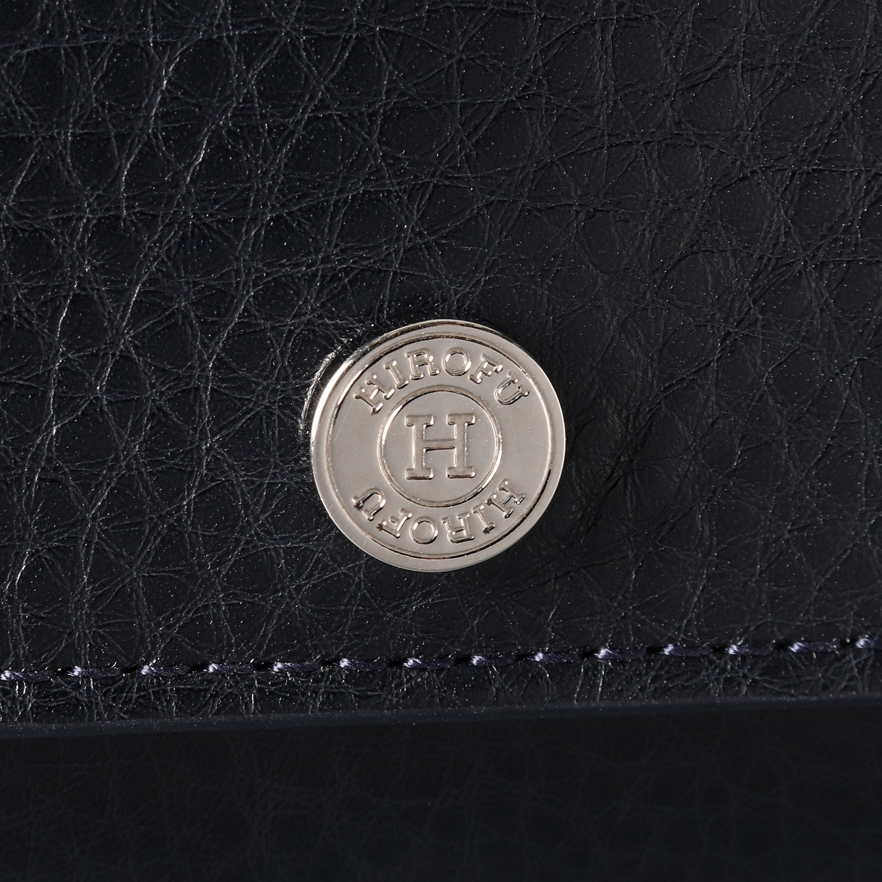 ヒロフ HIROFU 【アクセサリー】クラッチバッグ ウォレットショルダーバッグ  レザー 2WAY 本革