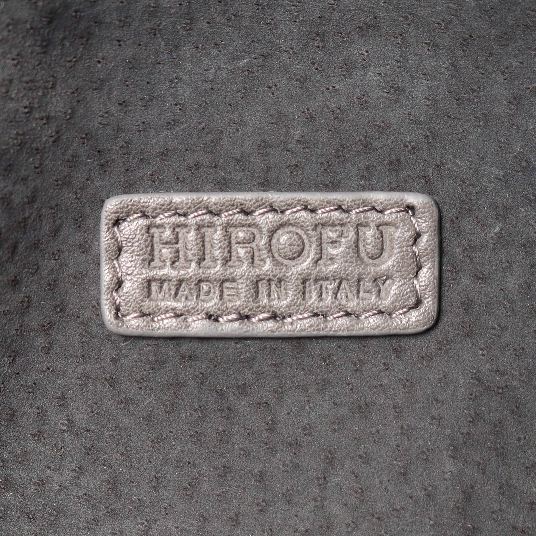 ヒロフ HIROFU 【プリマ】ポーチ レザーハンドバッグ S 本革 ミニバッグ