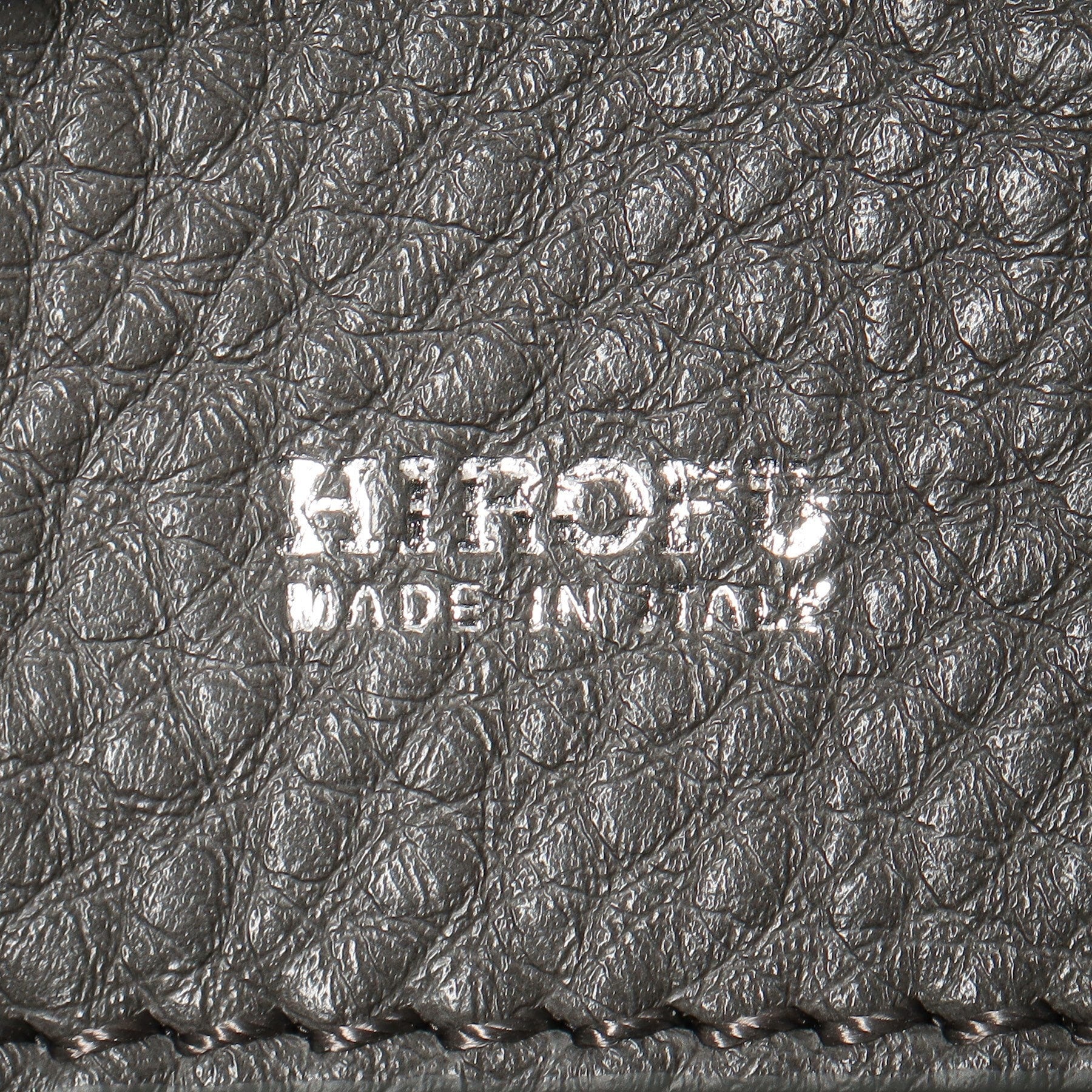 ヒロフ HIROFU 【ランポ】レザーハンドバッグ S 2WAY 本革 ミニバッグ