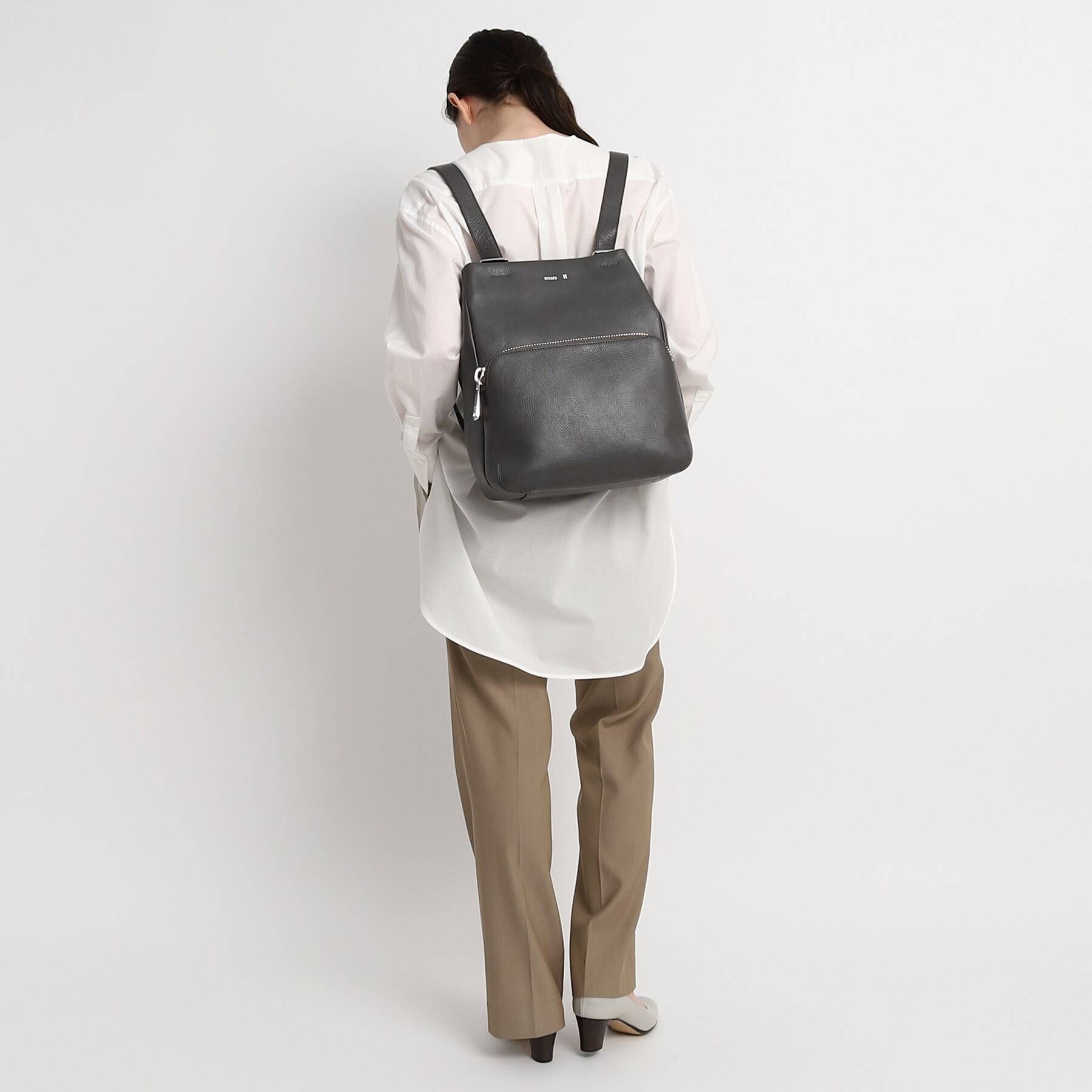ヒロフ HIROFU 【ランポ】レザーリュック バックパック L 本革 A4サイズ ビジネスリュック