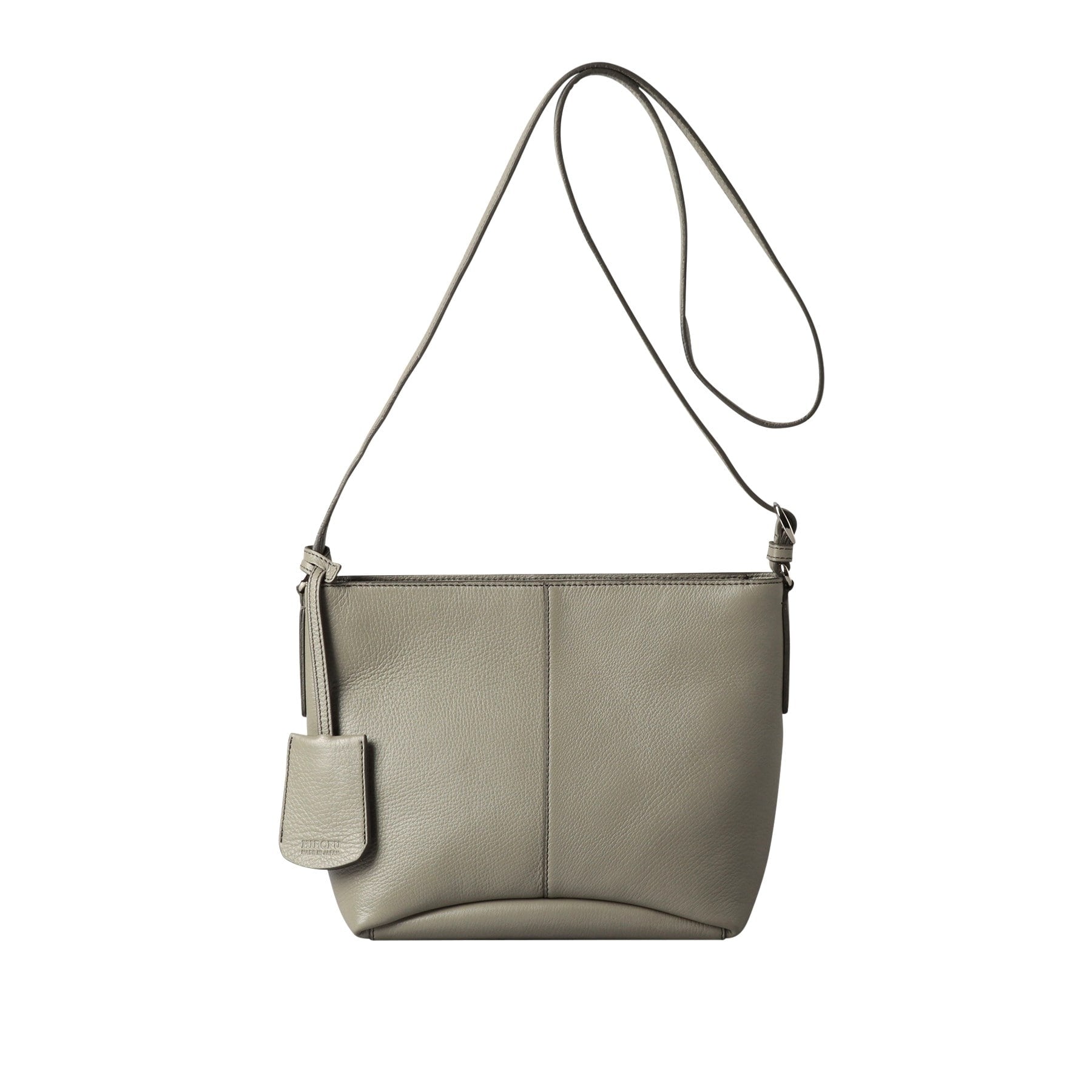 ★人気の形★　HIROFU ヒロフ　サイドポケット　レザーバッグ ② ☆人気のサイドポケット型☆ HIROFU ヒロフ レザーバッグ bag 100