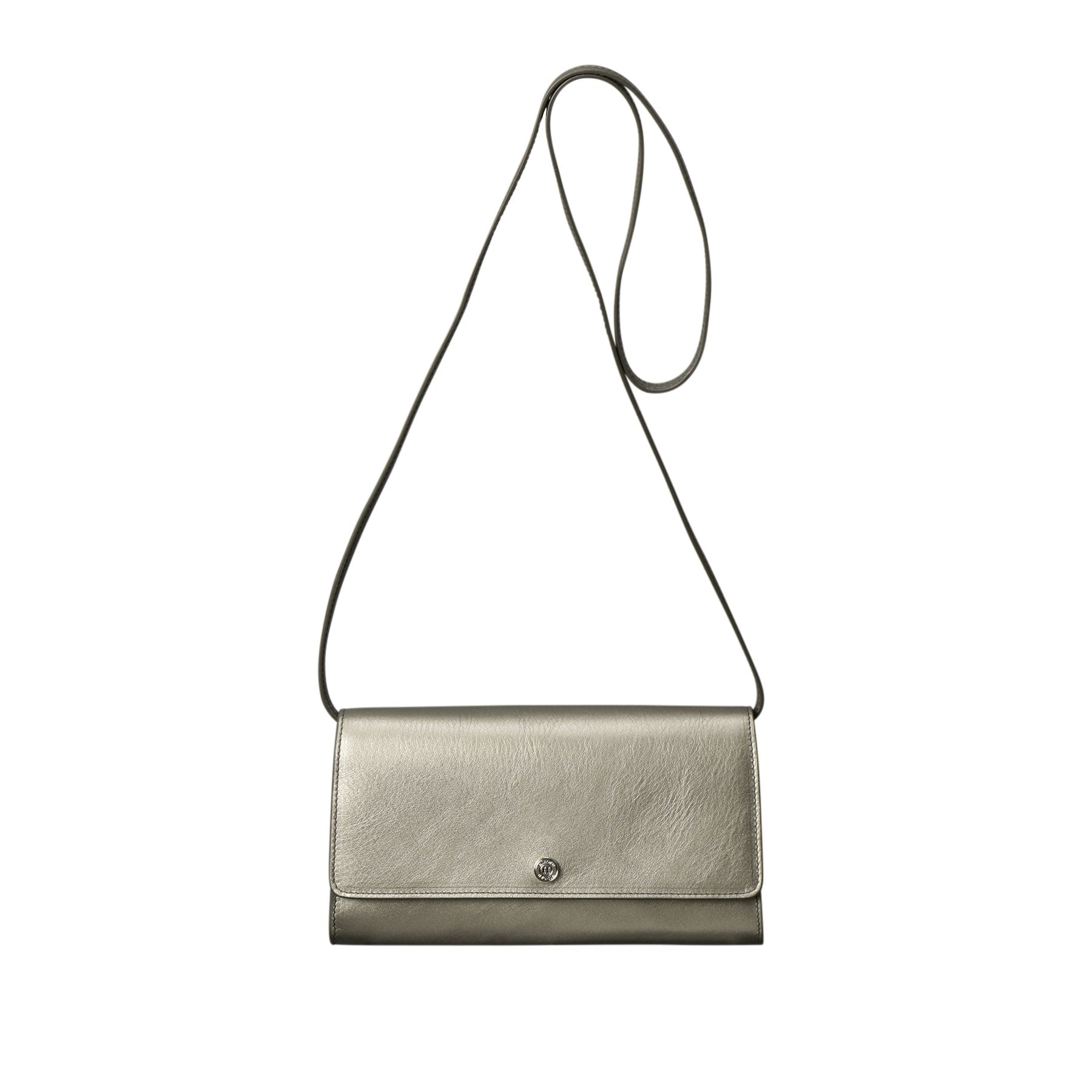 ヒロフ HIROFU 【アクセサリー】クラッチバッグ ウォレットショルダーバッグ  レザー 2WAY 本革