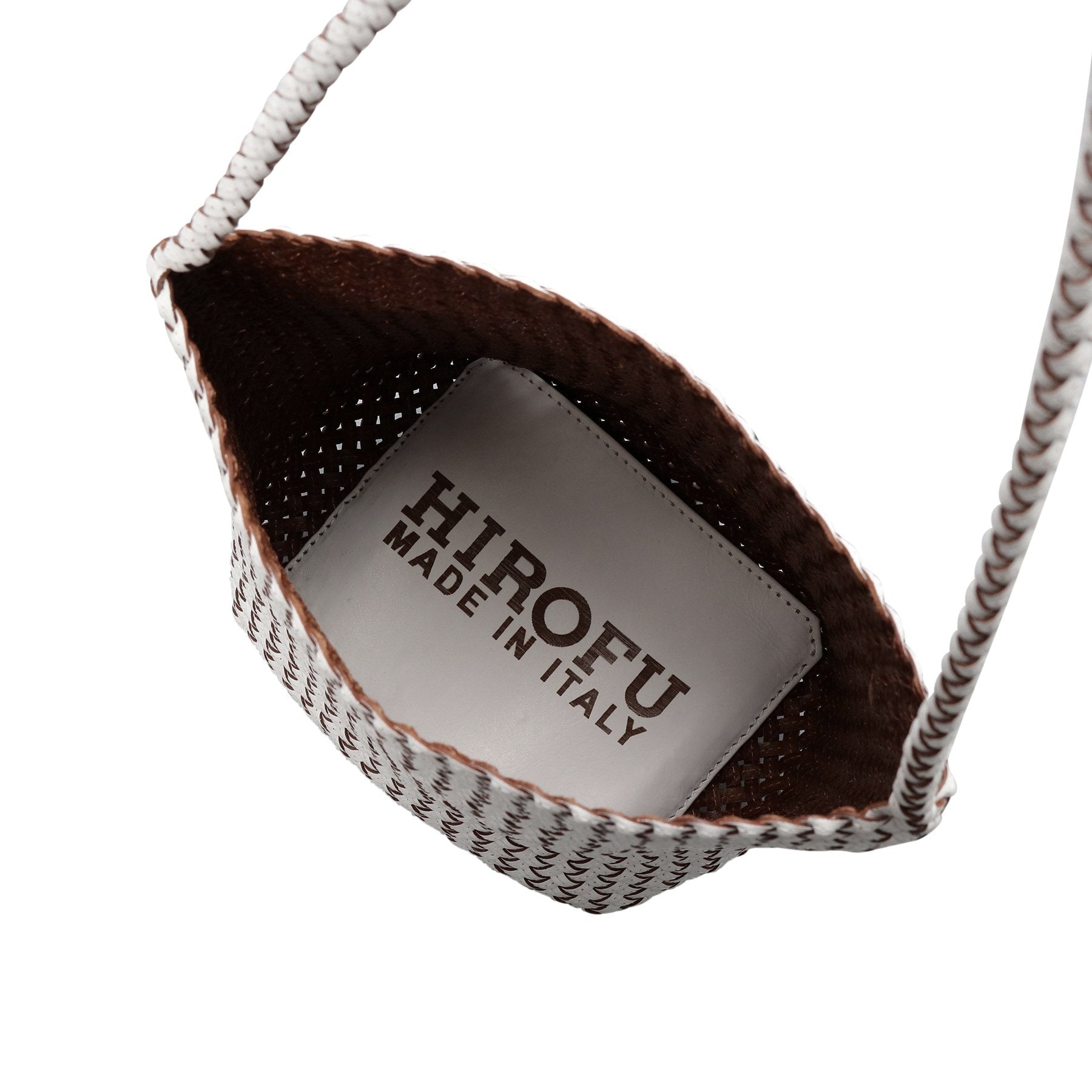 ヒロフ HIROFU 【ブレッツァバッファロー】レザーメッシュショルダー