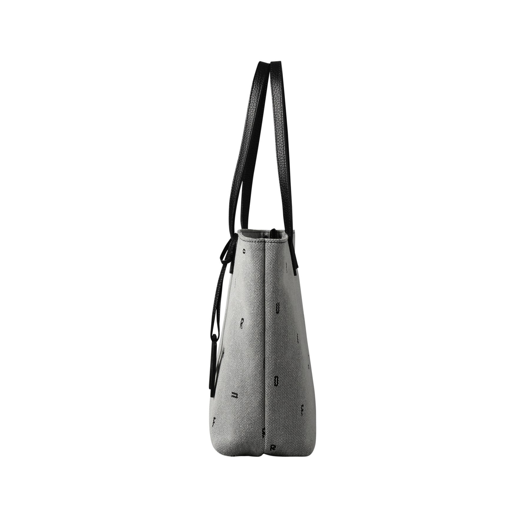 ヒロフ HIROFU 【ジータ】ジャガード レザーコンビ トートバッグ M 本革（商品番号：P25-39518） （タイドブルー(796)） タイドブルー(796)