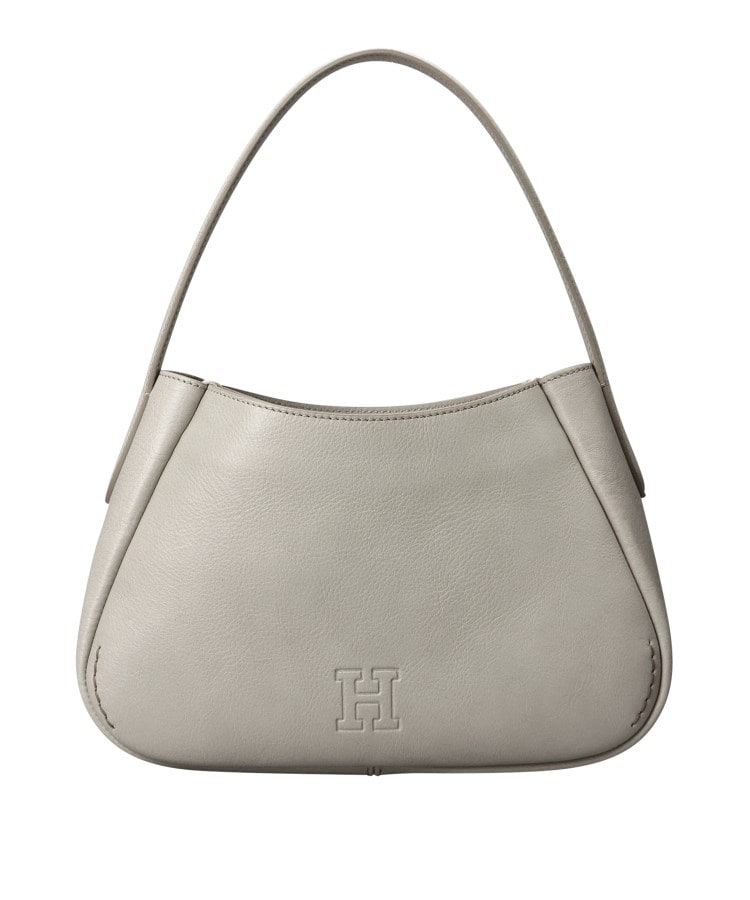 ヒロフ HIROFU 【カーラ】レザーショルダーバッグ S 本革（商品番号：P25ー20536） （ミラージュ(210)） ミラージュ(210)
