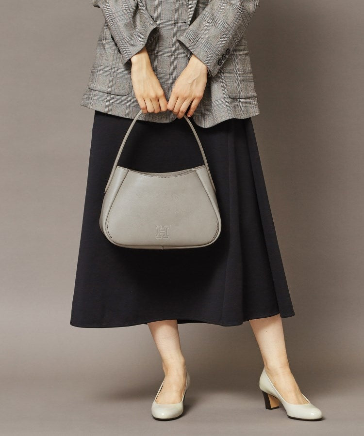 ヒロフ HIROFU 【カーラ】レザーショルダーバッグ S 本革（商品番号：P25ー20536） （ミラージュ(210)） ミラージュ(210)