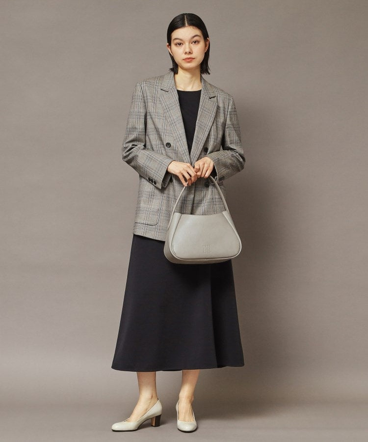 ヒロフ HIROFU 【カーラ】レザーショルダーバッグ S 本革（商品番号：P25ー20536） （ミラージュ(210)） ミラージュ(210)
