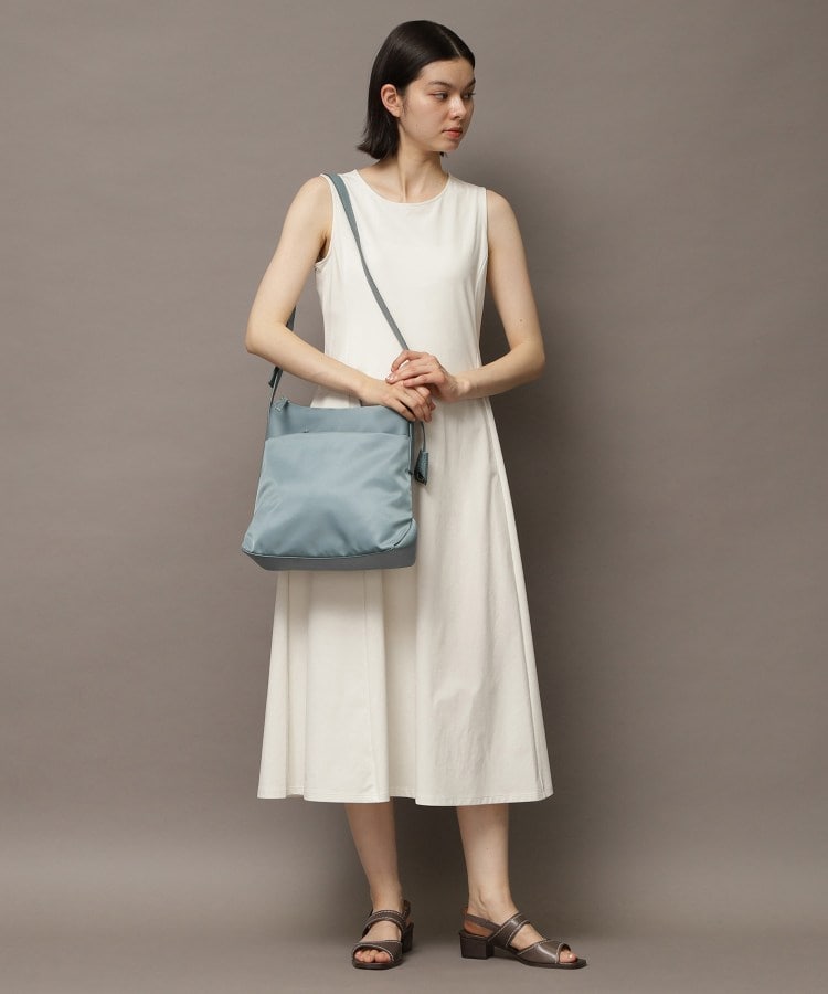 ヒロフ HIROFU 【リベロ】ナイロン ショルダーバッグ M（商品番号：P25-39508） （ダークグレー(115)） ダークグレー(115)
