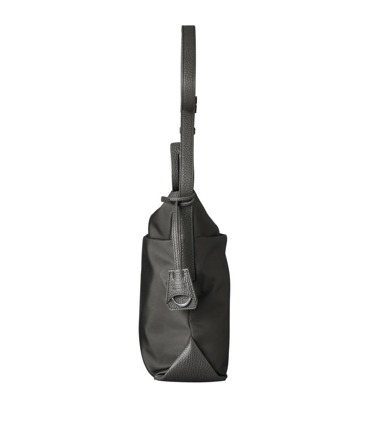 ヒロフ HIROFU 【リベロ】ナイロン ショルダーバッグ M（商品番号：P25-39508） （ダークグレー(115)） ダークグレー(115)