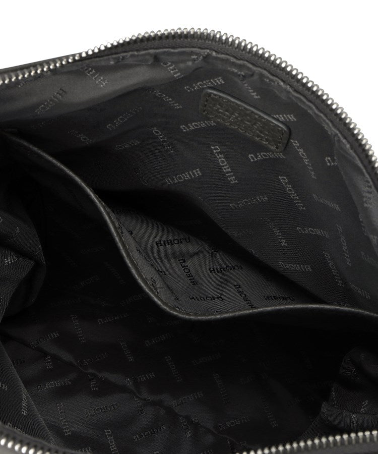 ヒロフ HIROFU 【リベロ】ナイロン ショルダーバッグ M（商品番号：P25-39508） （ダークグレー(115)） ダークグレー(115)