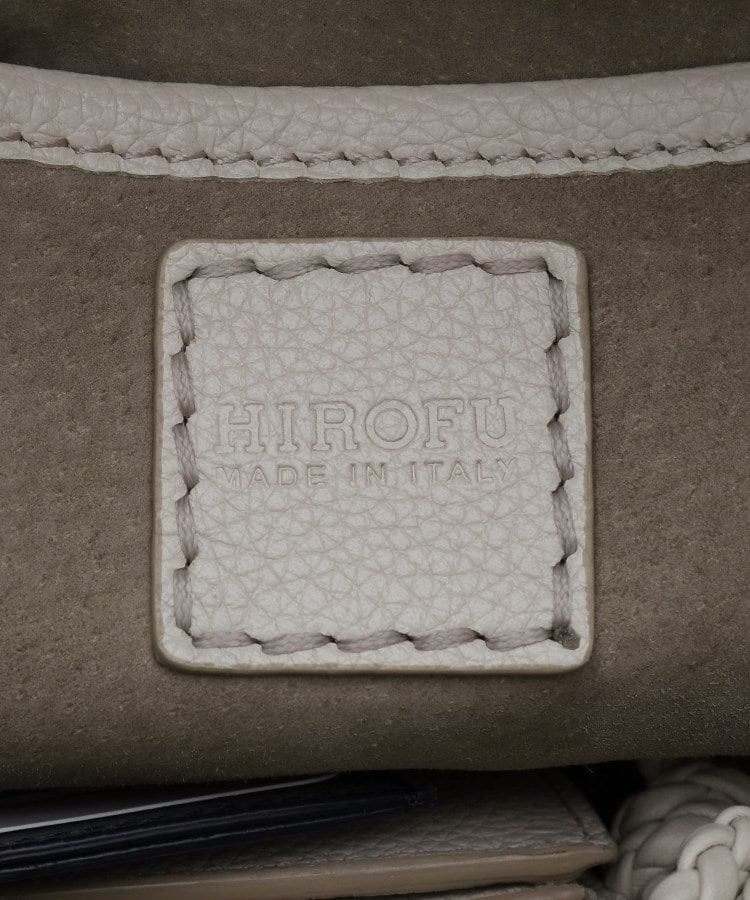 ヒロフ HIROFU 【デュオCMH】レザーハンドバッグ S 2WAY 本革 ミニバッグ（商品番号：P25ー35548） （シルク(204)） シルク(204)