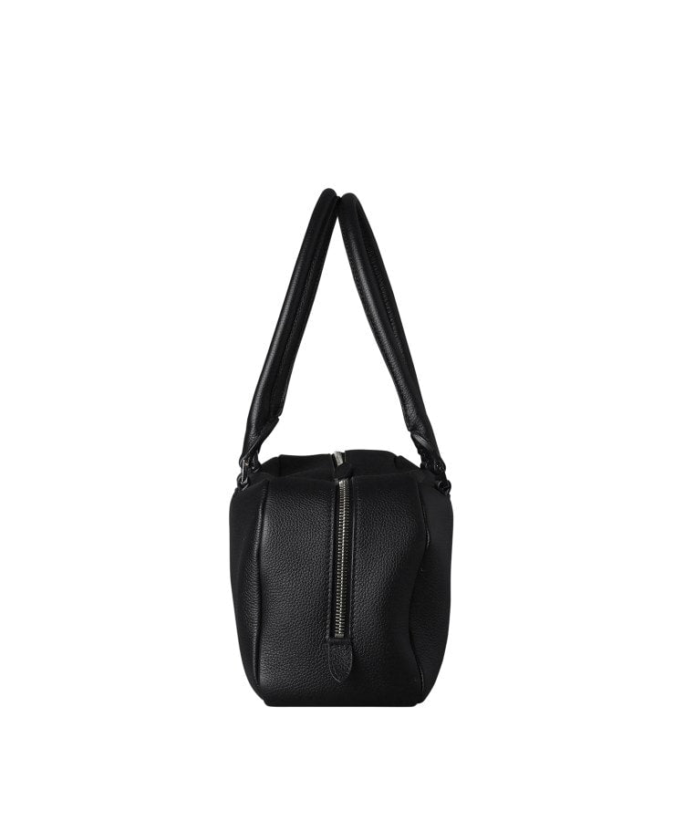 ヒロフ HIROFU ◆【キッカ】レザーハンドバッグ M 本革（商品番号：P25ー35663） （ヴェイパー(996)） ヴェイパー(996)