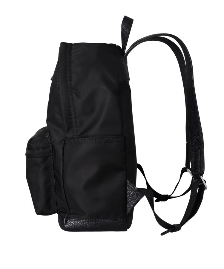 ヒロフ HIROFU ◆【リカリカ】ナイロン リュック L A4サイズ （商品番号：P25-39612） （ブラック(019)） ブラック(019)