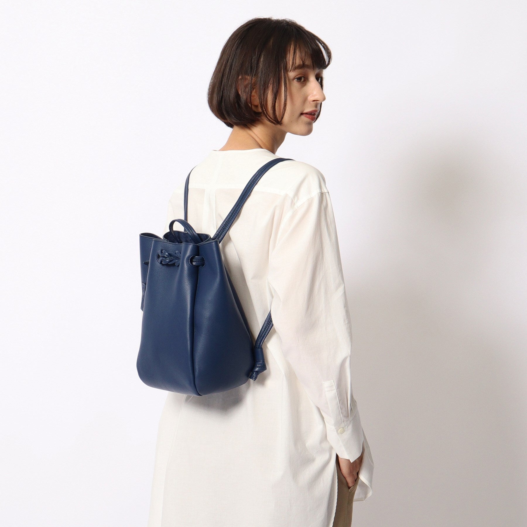 ヒロフ HIROFU 【ロシェ】レザーリュック バックパック M 本革